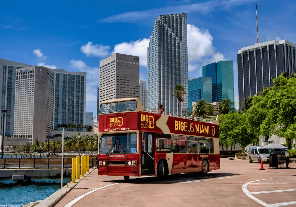 Big Bus Hop On Hop Off Miami Bus Tour 24Hr