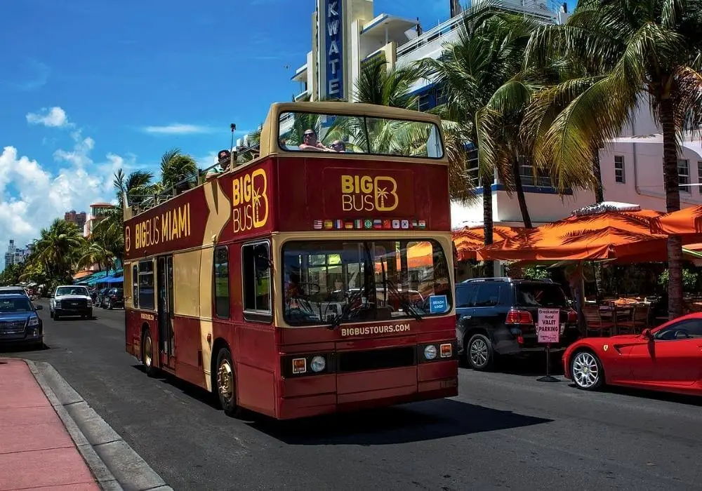 Big Bus Hop-on Hop-off Miami Bus Tour 24hr