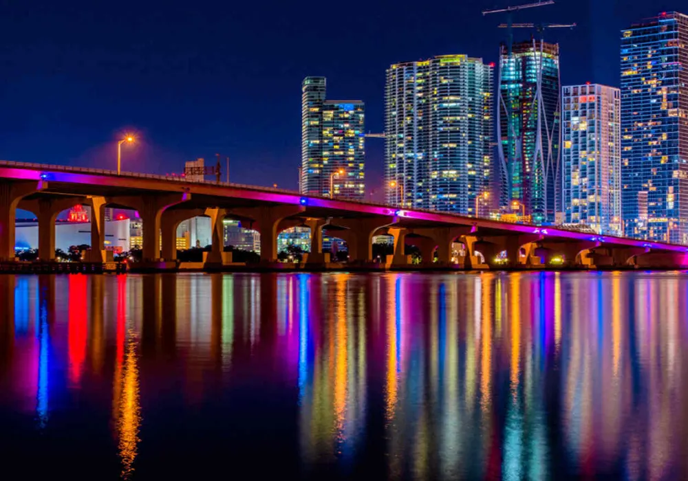 Big Bus Miami Night Tour Blue Line 