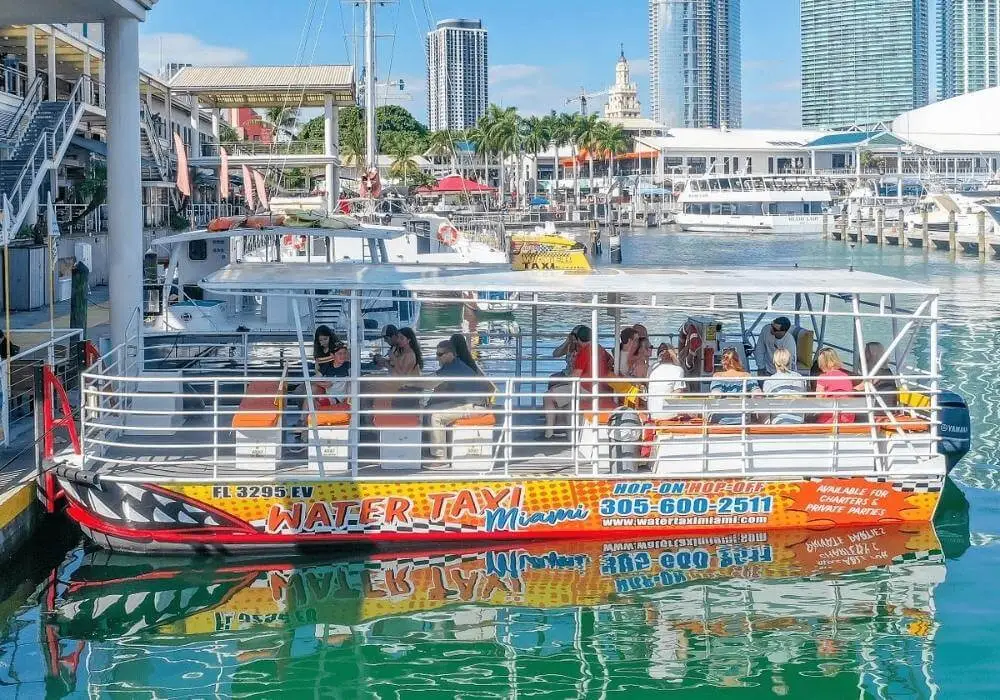 One-way Water Taxi Ride in Miami